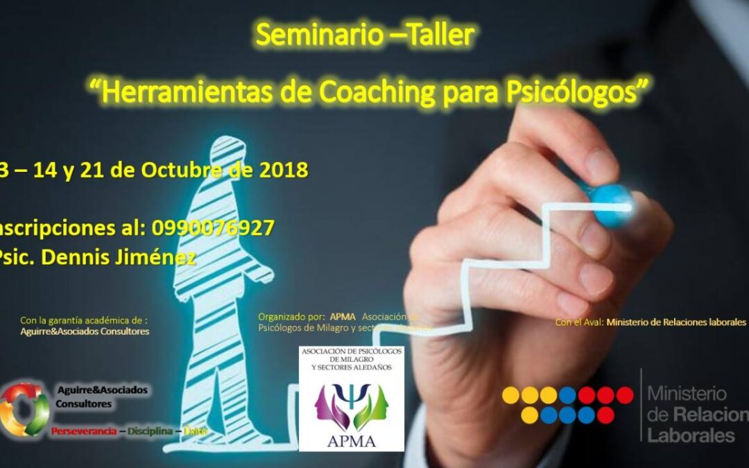 Seminario-Taller Herramientas de Coaching para Psicólogos